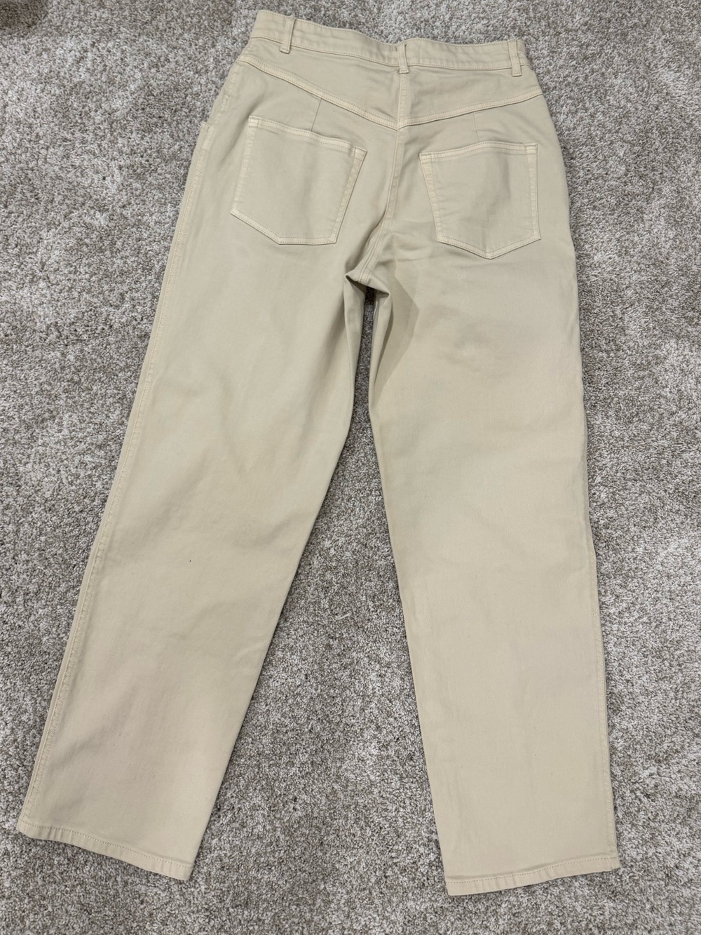 Wilfred Cream Straight-Leg Pants - Picture 4 of 5